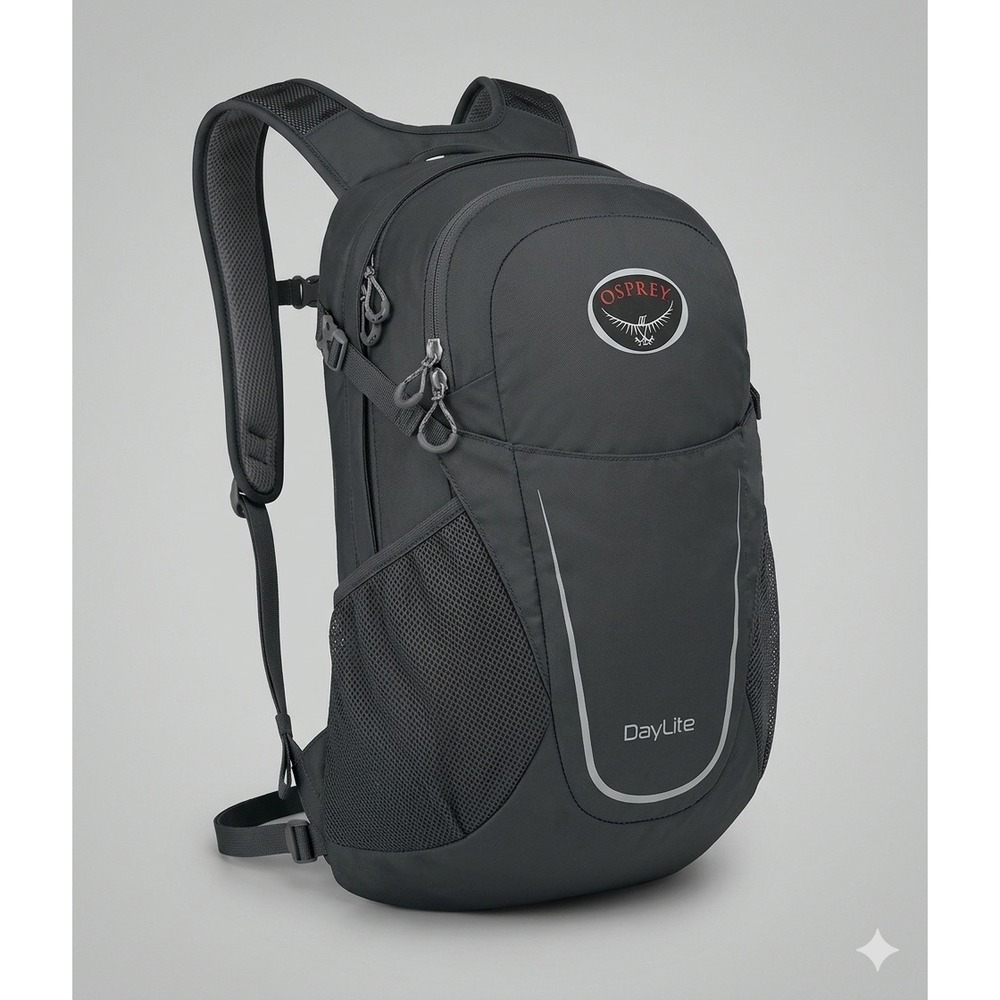 Osprey Daylite Backpack Black Lightweight Hiking Travel School Bag Unisex 13L